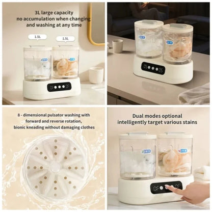 Twin Tub Mini Washing Machine