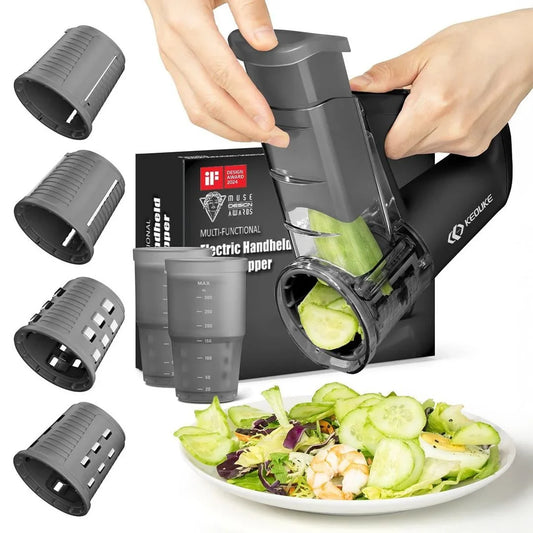 Multi-Functional Electric Handheld Food Chopper